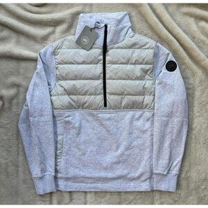 Canada Goose Muskoka Grey Pullover Black Label Badge